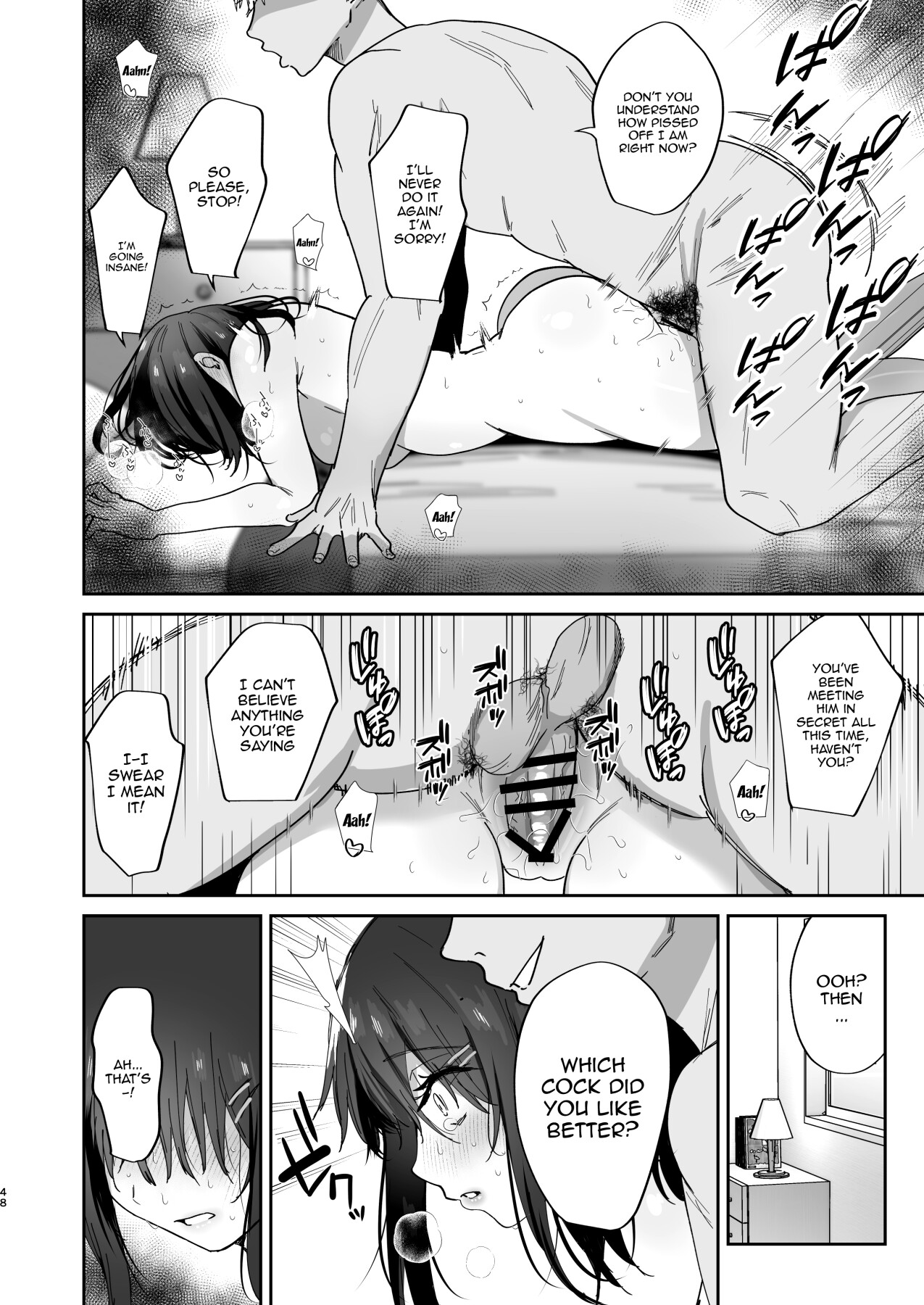 Hentai Manga Comic-My Girlfriend Was Being Raped By Her Dad Over and Over-Read-48